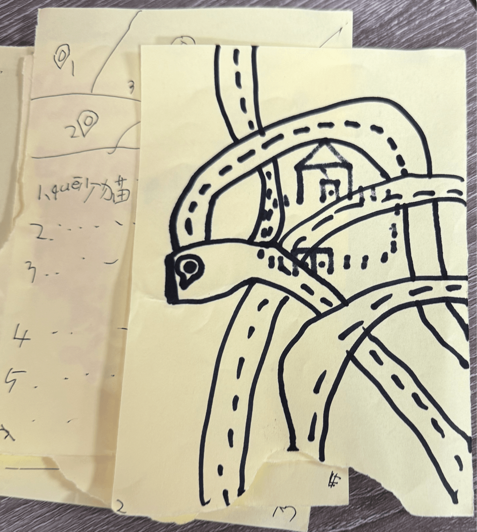 小小探索家手绘原型草图二